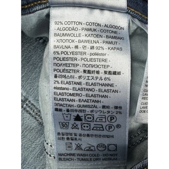 Levi's 715 Women's Bootcut Blue Denim Jeans - Size 30x30.5 - Picture 5 of 6